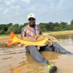 Waguinho Fishing ganhador do prêmio R$ 150,00