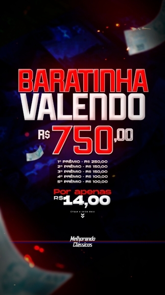 12° BARATINHA VALENDO R$ 750,00 VOL01