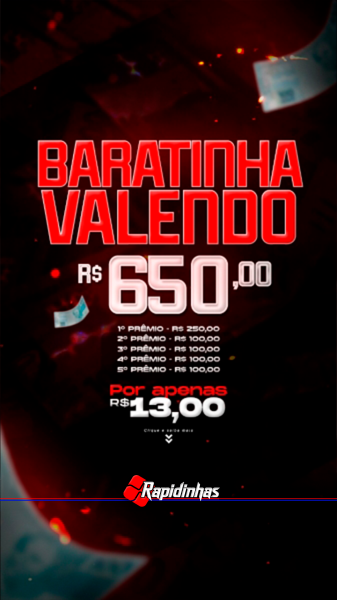 71° BARATINHA VALENDO R$ 650,00 VOL01