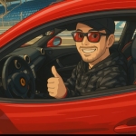 Evandro Mancini ganhador do prêmio 5.000,00