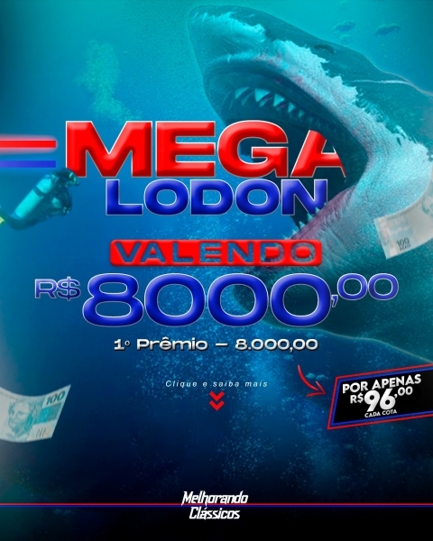 65º RAPIDINHA MEGALODON VALENDO R$ 8.000,00!! VOL. 35