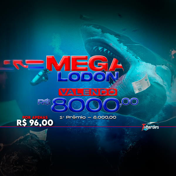 34º RAPIDINHA MEGALODON VALENDO R$ 8.000,00!! VOL. 36