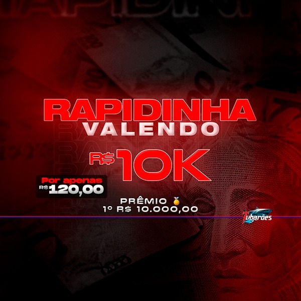 26º RAPIDINHA VALENDO R$ 10.000 EM 1 PREMIO!!! VOL. 19