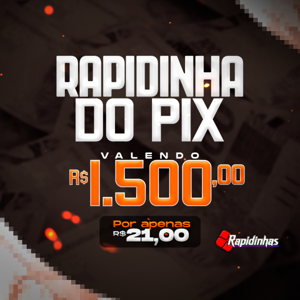 36º RAPIDINHA VALENDO R$ 1.500,00 NA CABEÇA! 