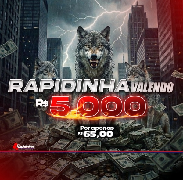 90° RAPIDINHA VALENDO R$ 5.000,00 PREMIO UNICO