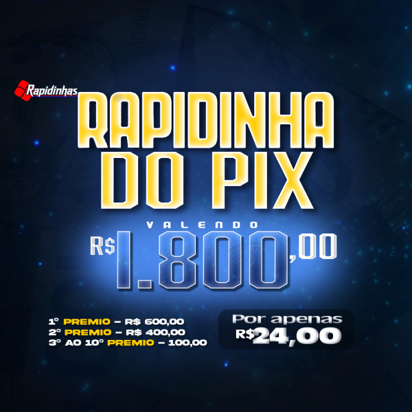 69º RAPIDINHA VALENDO R$ 1.800,00 COM 10 PREMIAÇÕES !! VOL.01