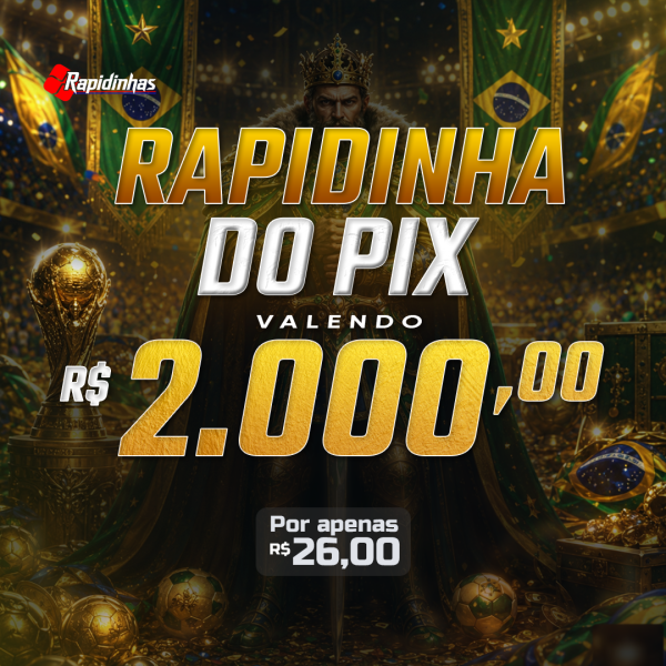 50° - RAPIDINHA VALENDO R$ 2.000,00 EM 1 PREMIO V.10